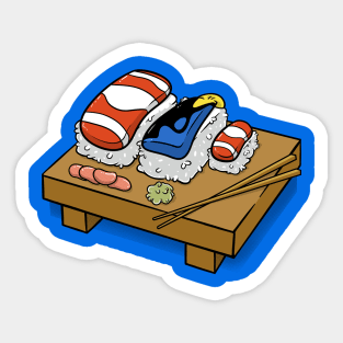 Nemo Sushi Sticker